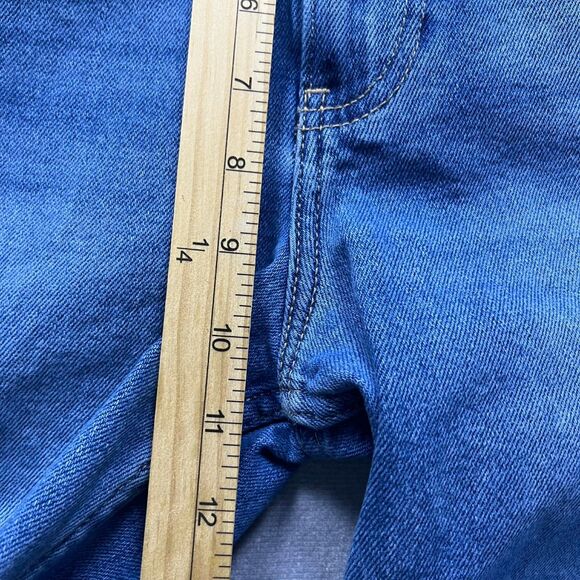 Hollister Jeans Women Size 00R Mom Jean Ultra High Rise Raw Hem Vintage Style - Picture 7 of 8